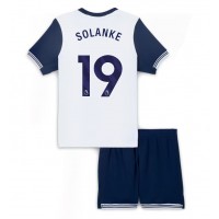 Tottenham Hotspur Dominic Solanke #19 Domaci Dres za djecu 2024-25 Kratak Rukav (+ Kratke hlače)